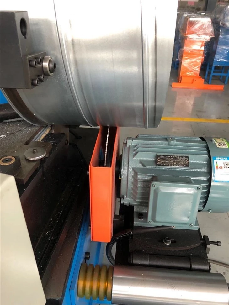 Round Spiral Helix Making Galvanized Spiro Tubeformer Machine